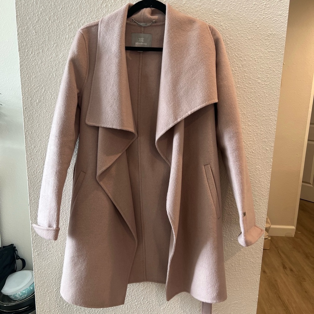 Like new - Soia & Koya Bridgette wrap coat